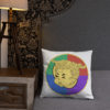 F-O-Shaci B/W Throw Pillow - Image 4