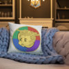 F-O-Shaci B/W Throw Pillow - Image 5
