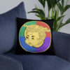 F-O-Shaci B/W Throw Pillow - Image 3