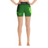 Green Foshaci Yoga Shorts - Image 4